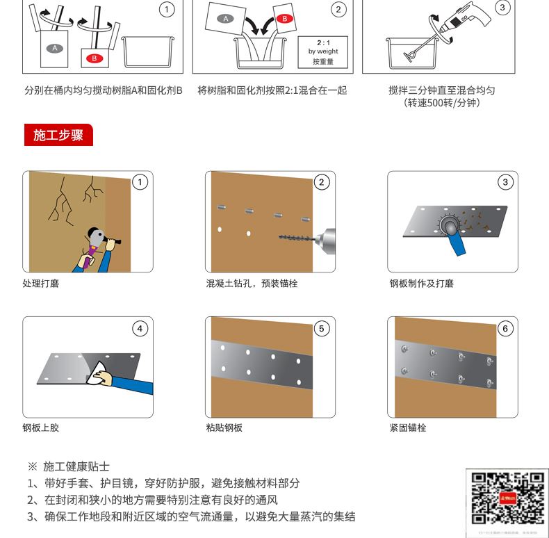 包钢云安粘钢加固施工过程